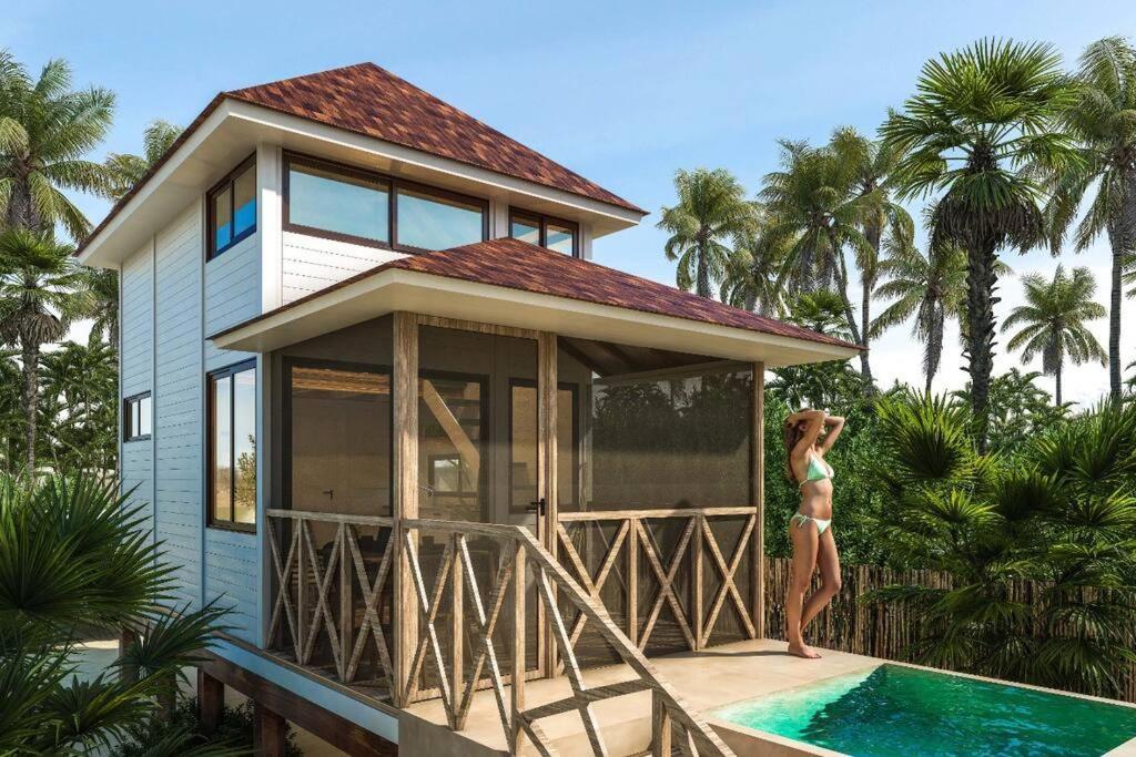 Tiny House Isla Mujeres Villa ภายนอก รูปภาพ
